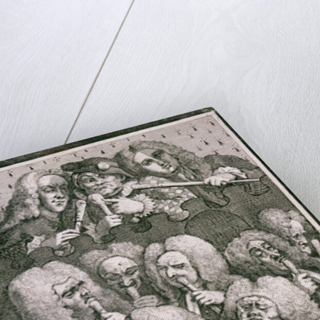 The Company of Undertakers by William Hogarth