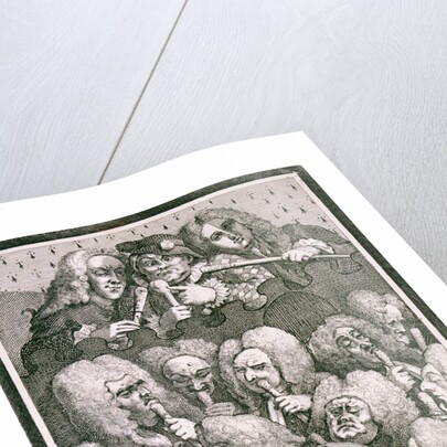 The Company of Undertakers by William Hogarth