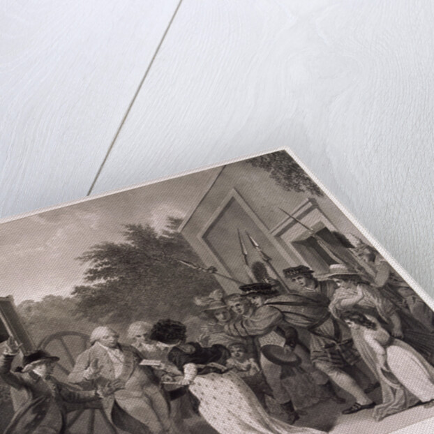 Assassination attempt on King George III by Francis Jukes