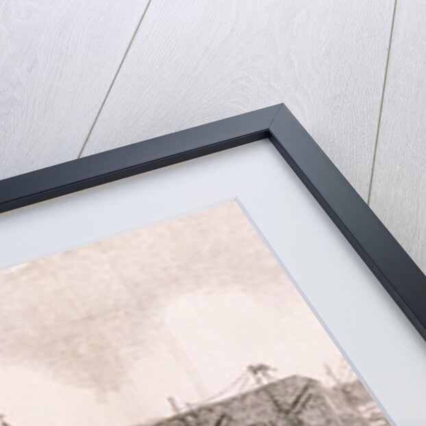 London from the River Thames, 1844 by Frank Vizetelly