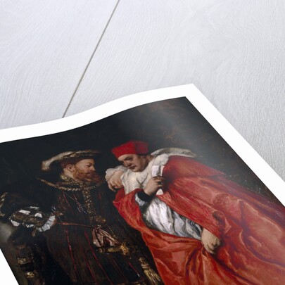 Ego et Rex Meus; King Henry VIII and Cardinal Wolsey by Sir John Gilbert