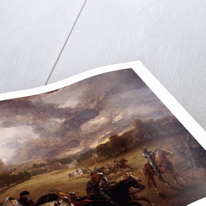 Margaret of Anjou taken prisoner after the Battle of Tewkesbury by Sir John Gilbert