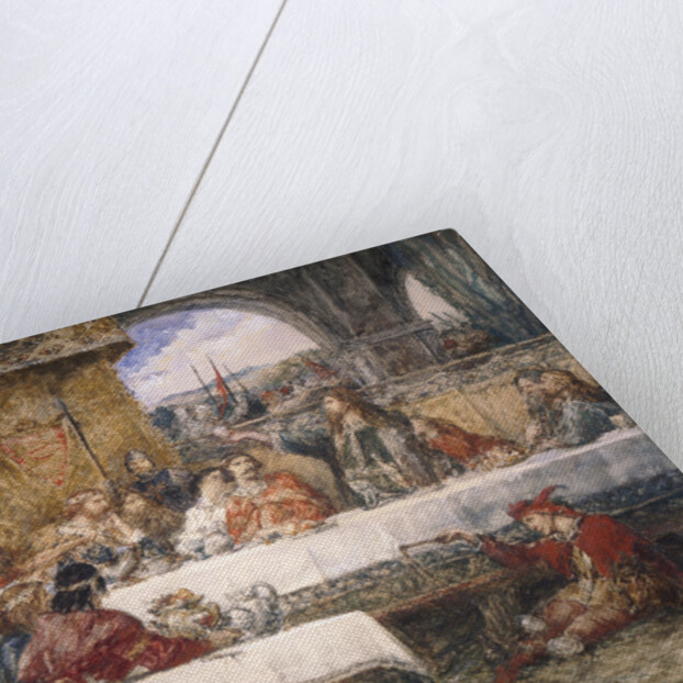 Cedric's Toast by Sir John Gilbert