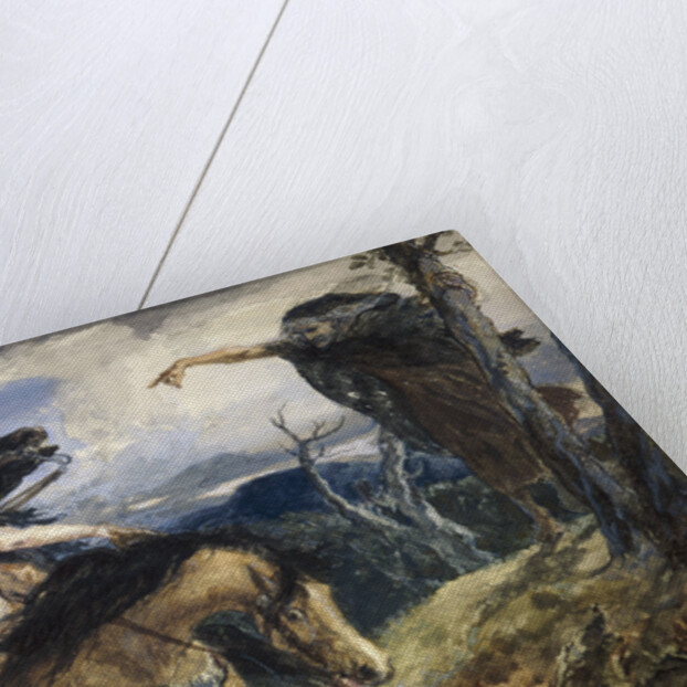 The Witch - a study by Sir John Gilbert