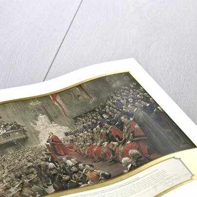 The City Imperial Volunteers in Guildhall, London by John Henry Frederick Bacon