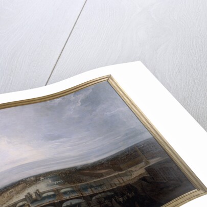 Double London Bridge proposed for London by George Dance