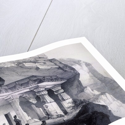 Ajunta (sic), Vihara Cave Number Seven by Thomas Colman Dibdin