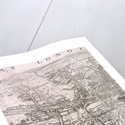 Map of London by George Vertue