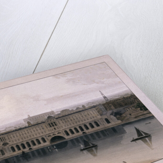 Somerset House, London by William Daniell