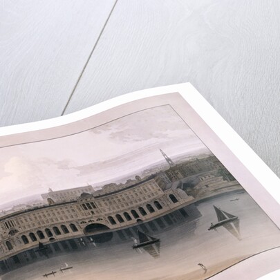 Somerset House, London by William Daniell