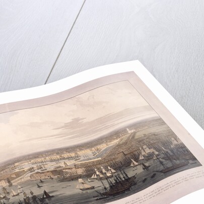 London Docks by William Daniell