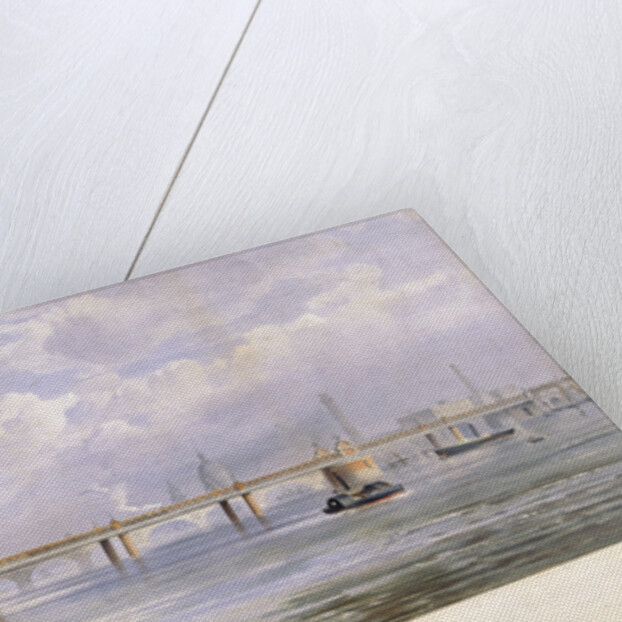 Hungerford Bridge, Charing Cross, London by Kell Brothers