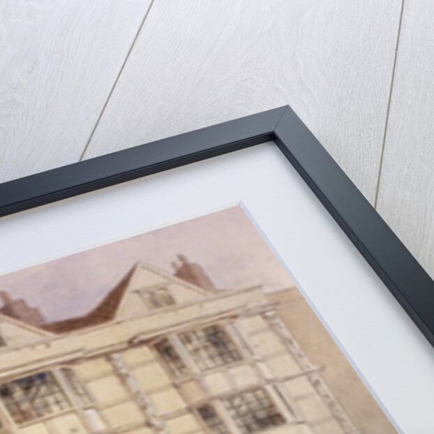 Aldersgate Street, London, (1851?) by Thomas Hosmer Shepherd