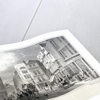 Aldgate, London by W Wallis