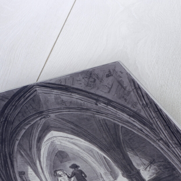 St Michael's Crypt, Aldgate, London by John Carter