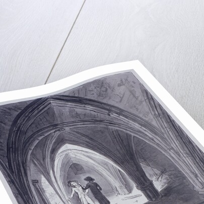 St Michael's Crypt, Aldgate, London by John Carter