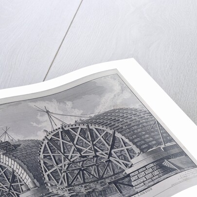 Blackfriars Bridge, London by Giovanni Battista Piranesi