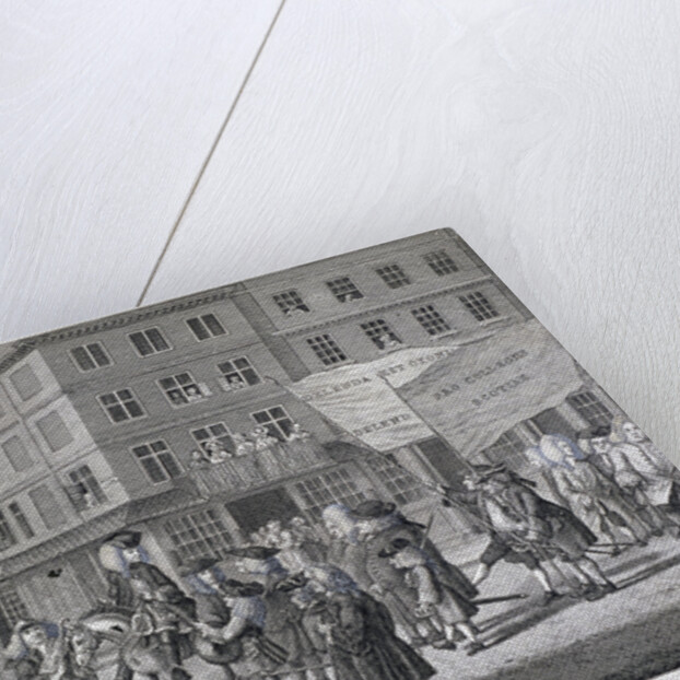 The March of the Medical Militants to the siege of Warwick Lane Castle, London by John June