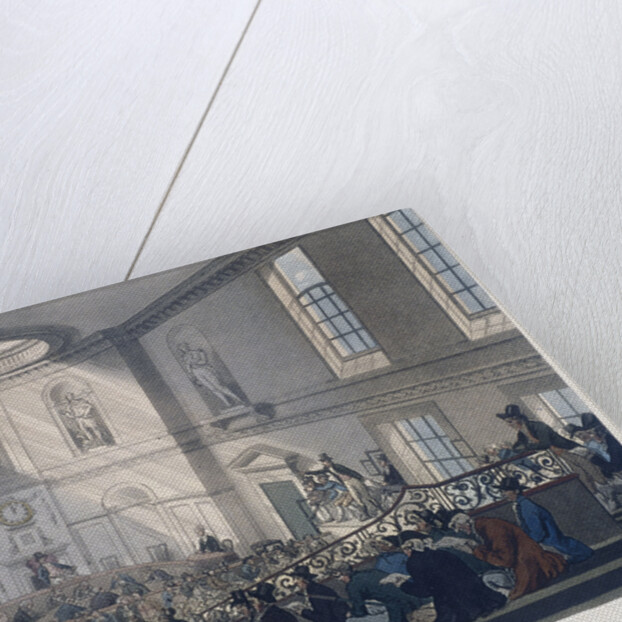 East India House, London by Augustus Charles Pugin