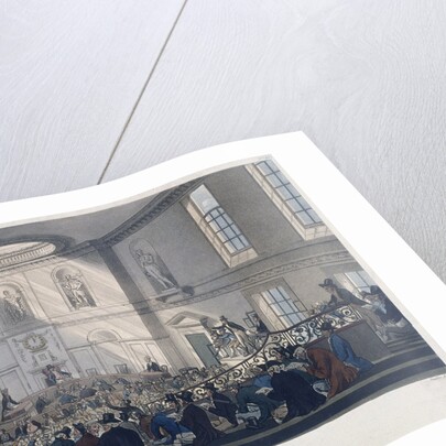 East India House, London by Augustus Charles Pugin