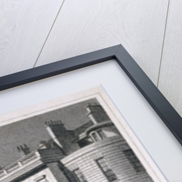 East India House, London by William Tombleson