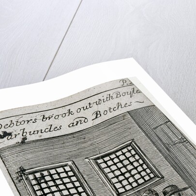 Fleet Prison, London by Anonymous