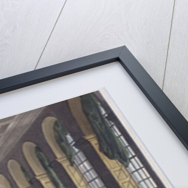 Fire at Custom House, London by Anonymous