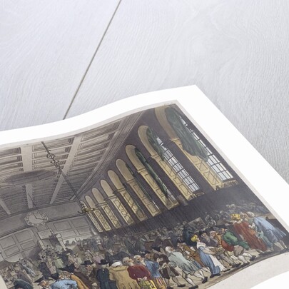 Fire at Custom House, London by Anonymous