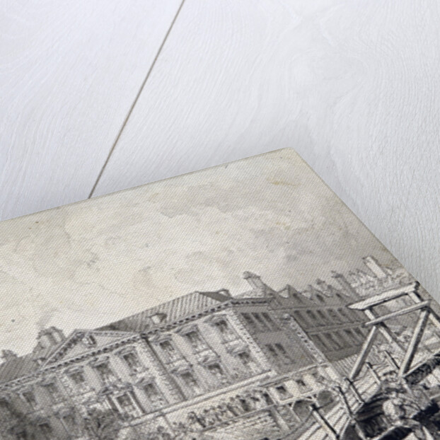 Fishmongers' Hall, Thames Street, London by William Henry Bartlett