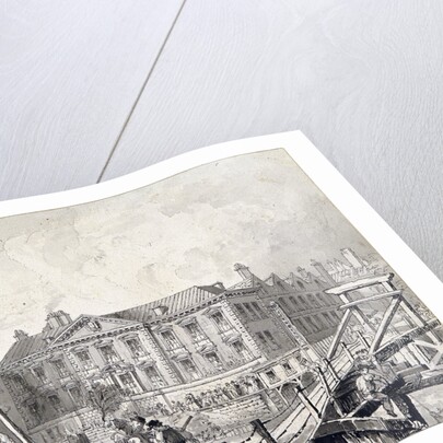 Fishmongers' Hall, Thames Street, London by William Henry Bartlett