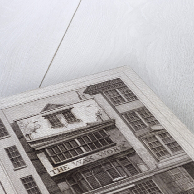 Mrs Salmon's Waxworks in Fleet Street, London by Anonymous