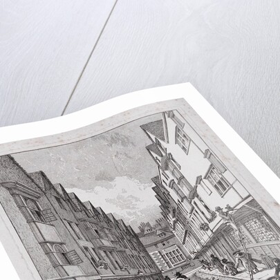 Great Winchester Street, London by John Thomas Smith