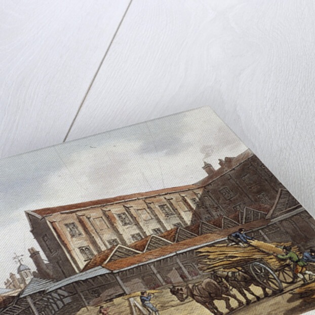 Leadenhall Market, London by Augustus Charles Pugin