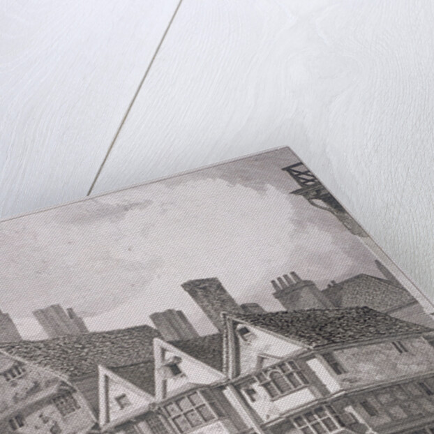 Hosier Lane, London by John Thomas Smith