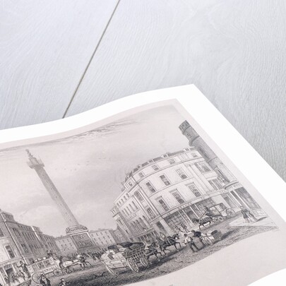 Monument, London by J Hopkins