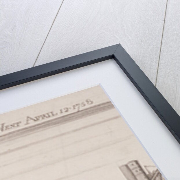 London Bridge (old), London, 1758 by Anonymous