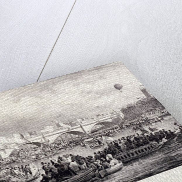 London Bridge (new), London by Charles Etienne Pierre Motte