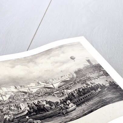 London Bridge (new), London by Charles Etienne Pierre Motte