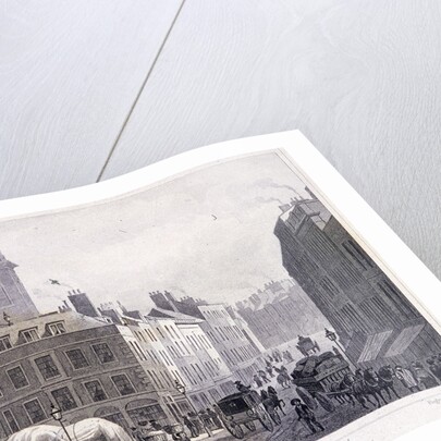 Holborn Bridge, London by William Woolnoth