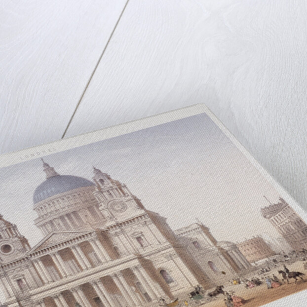 St Paul's Cathedral (new), London by Charles Riviere