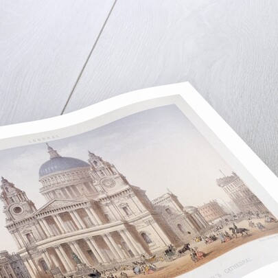 St Paul's Cathedral (new), London by Charles Riviere