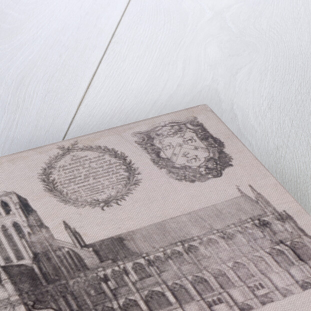 St Paul's Cathedral (old), London by Wenceslaus Hollar