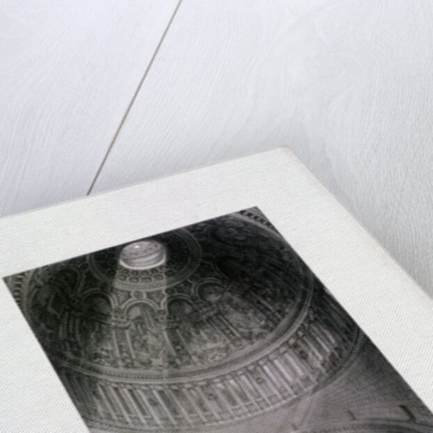 St Paul's Cathedral (new) interior, London by E Challis