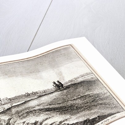 View of the area around New River Head, Finsbury, London by Wenceslaus Hollar