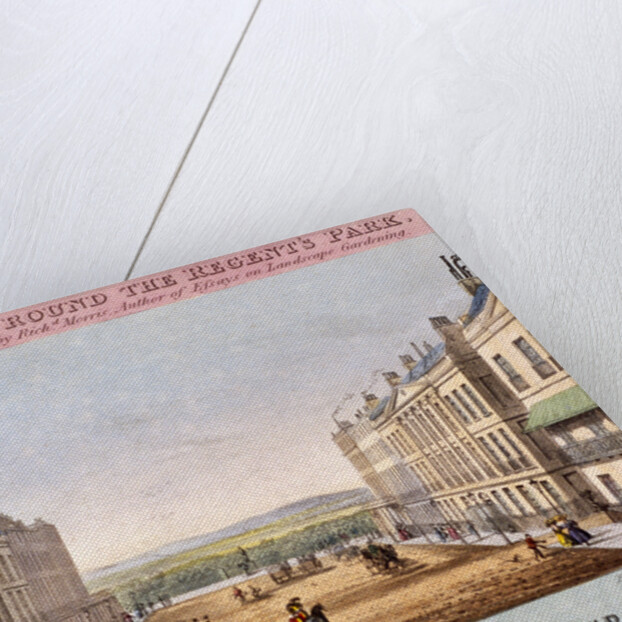 Portland Place, Marylebone, London by SH Hughes