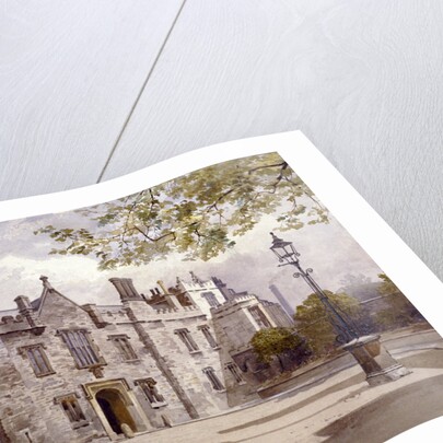 Master's Lodge, Charterhouse, London by John Crowther