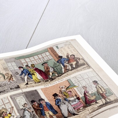 Walking the streets of London by George Cruikshank