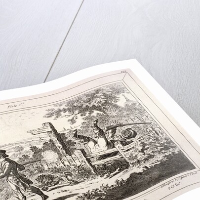 Cockney Sportsmen, London by James Gillray