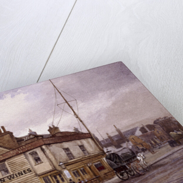 Vine Tavern, Mile End Road, Stepney, London, (c1883?) by John Crowther