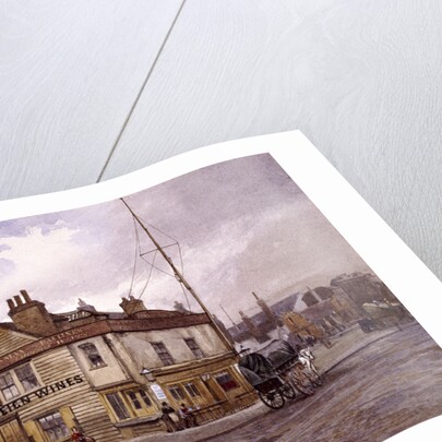 Vine Tavern, Mile End Road, Stepney, London, (c1883?) by John Crowther